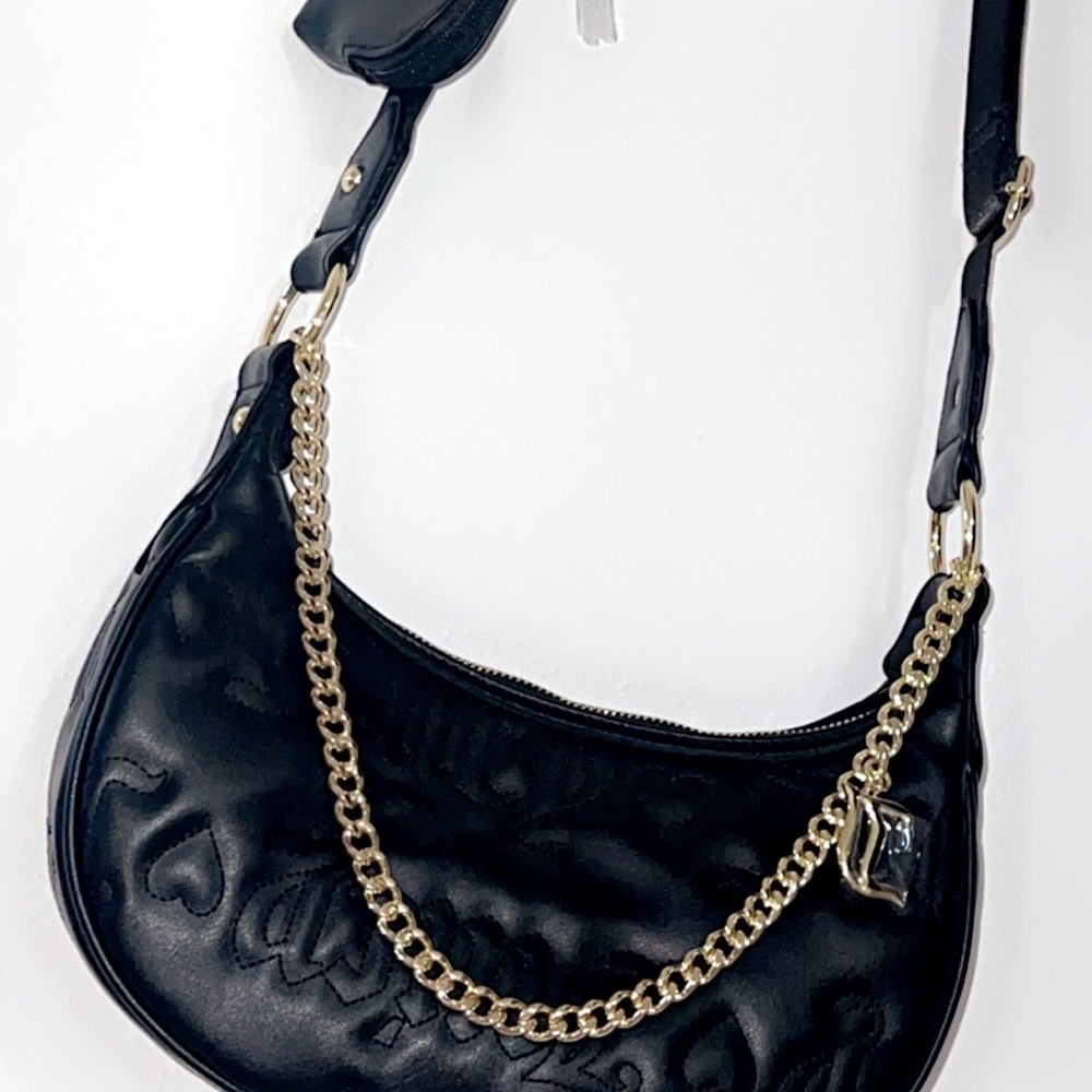 New Black Juicy Couture Crossbody bag
